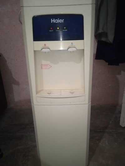 water dispenser or haier 6 month used