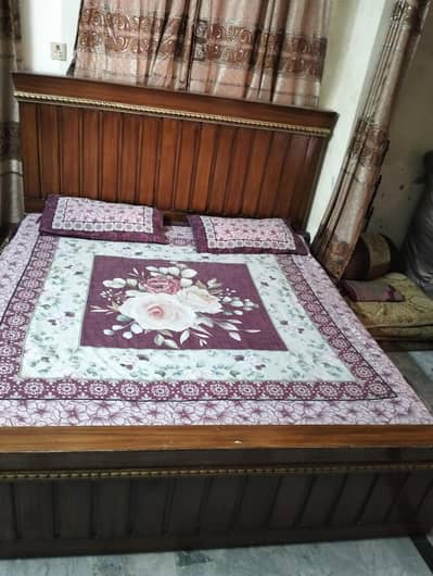 King Bedset,side table drasing table,bartin vala almari&cabut for sale