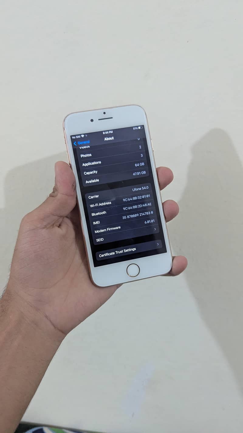 Iphone 8 sim working 5
