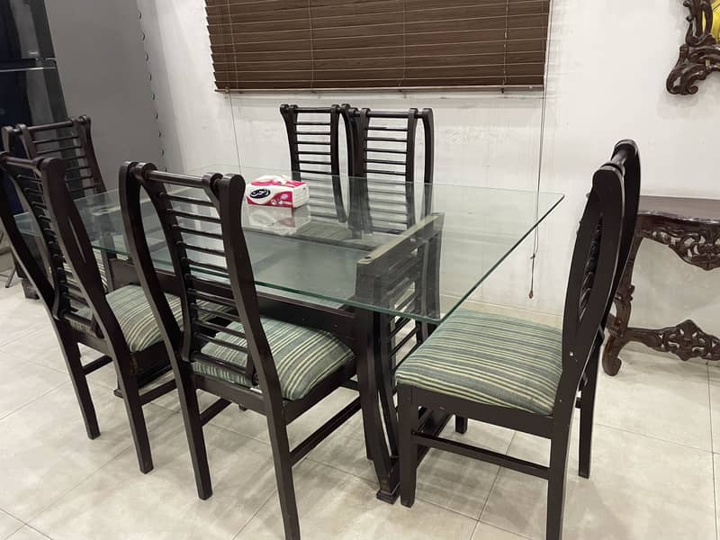 Six Sitter Dining Table 4