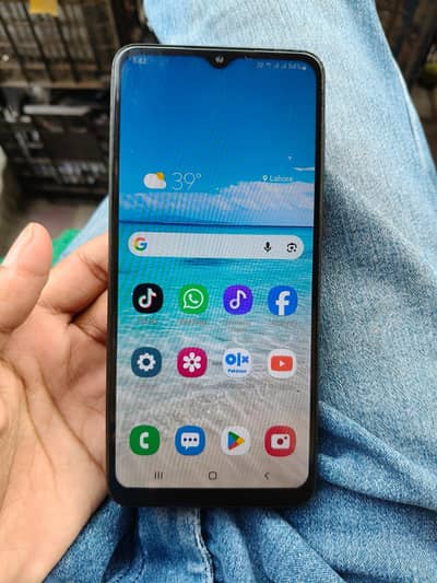 Samsung a12 official pta deul sim 4-128 all ok
