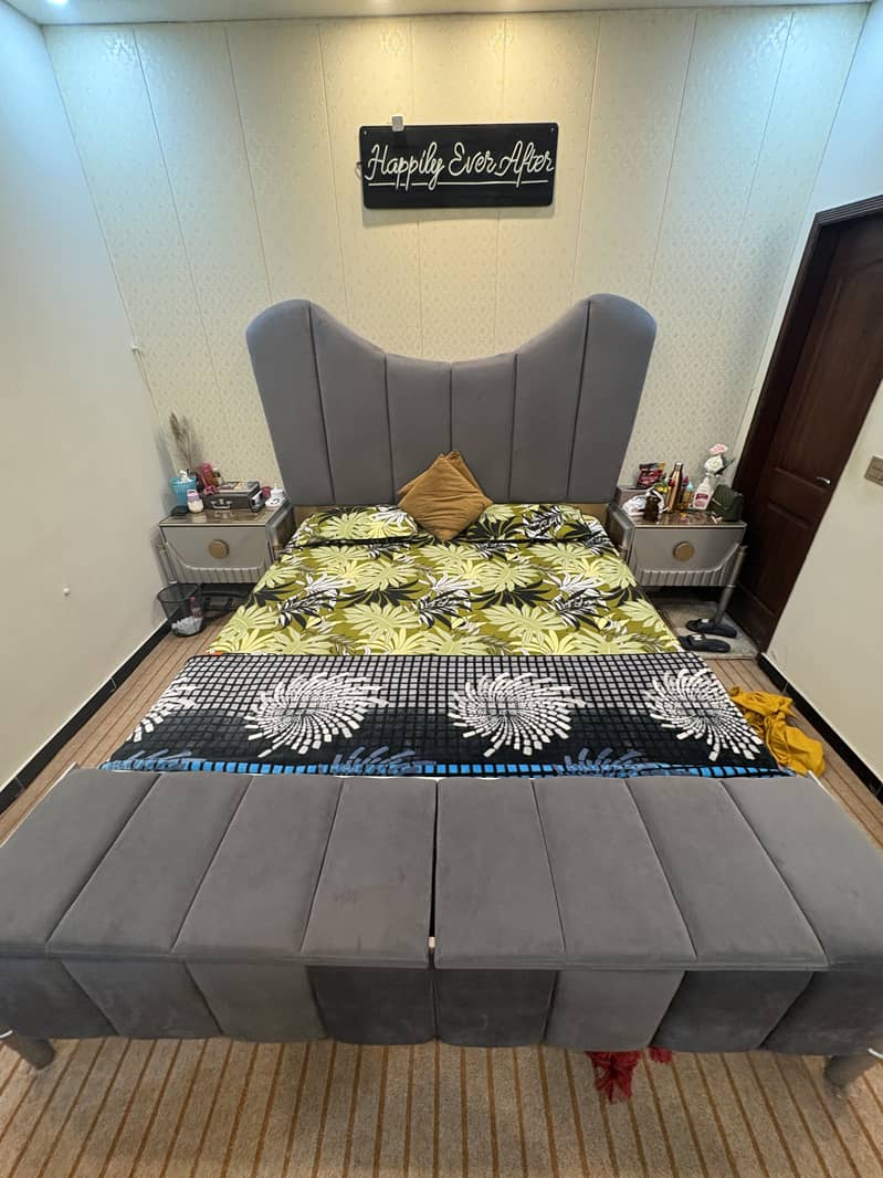 Bed Set | Wooden Bed | King Size Bed | Complete Room Furniture 0