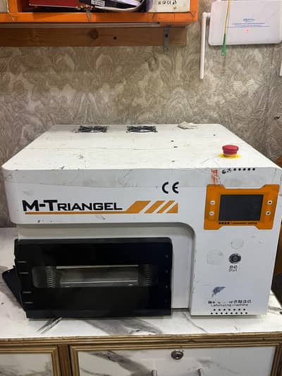 M Triangle glass punching machine