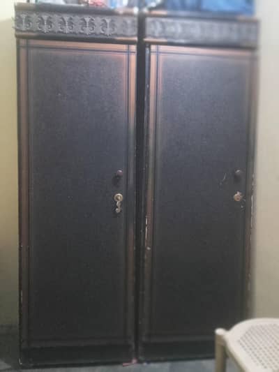 wooden almari