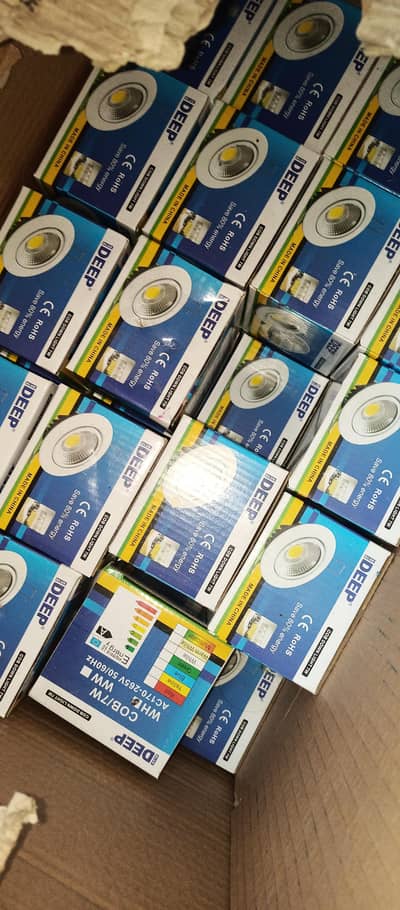 The Blue Deep 7W COB LED Recessed Downlight
