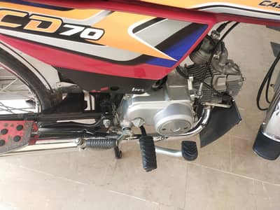 Honda CD 70 2025 new condition 10/10 contact number 03-2-8-1794256