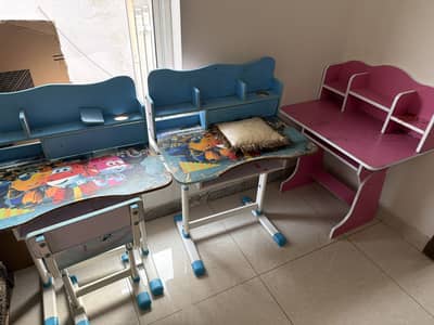 Kids Study tables 3 set