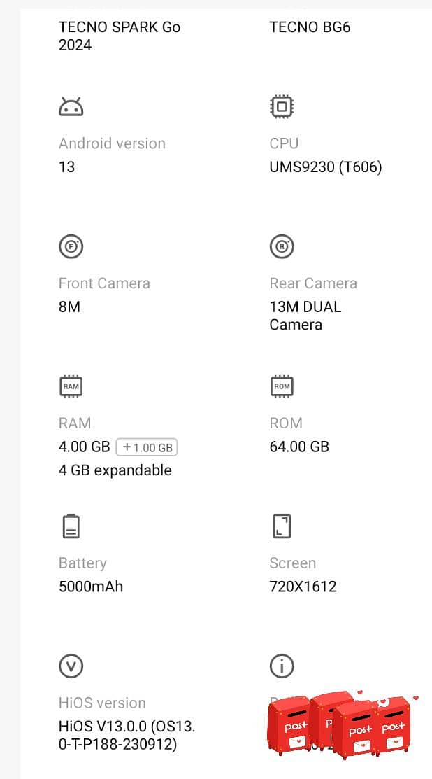 Tecno Spark Go 4