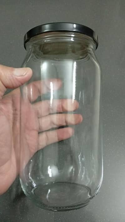 Kitchen Glass Jars and Bottles