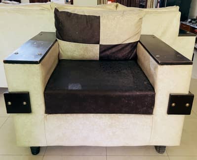 6 Seater Sofa Set for Sale – Excellent Condition