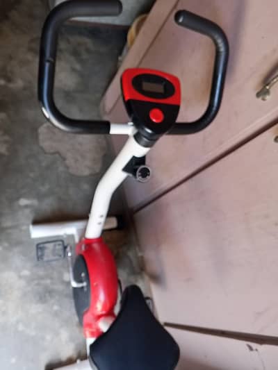 exercise bike with digital meter good condition