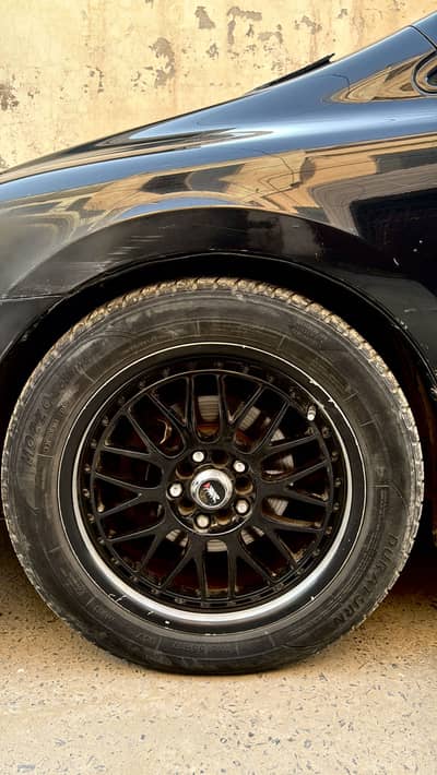 17inch rims with tyre condition all okay