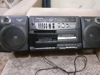 Panasonic XBS RX-CT820 Portable Stereo Component System Cassette