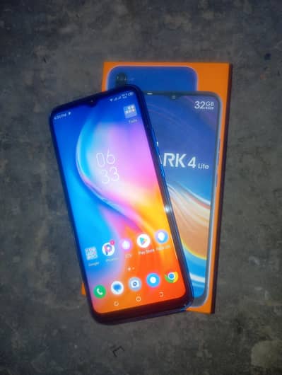 Tecno Spark 4 Lite 2/32 storage Dual SIM PTA approved with Box