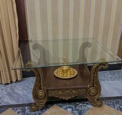 6 to 8 person sitting sofa set with 3 tables
