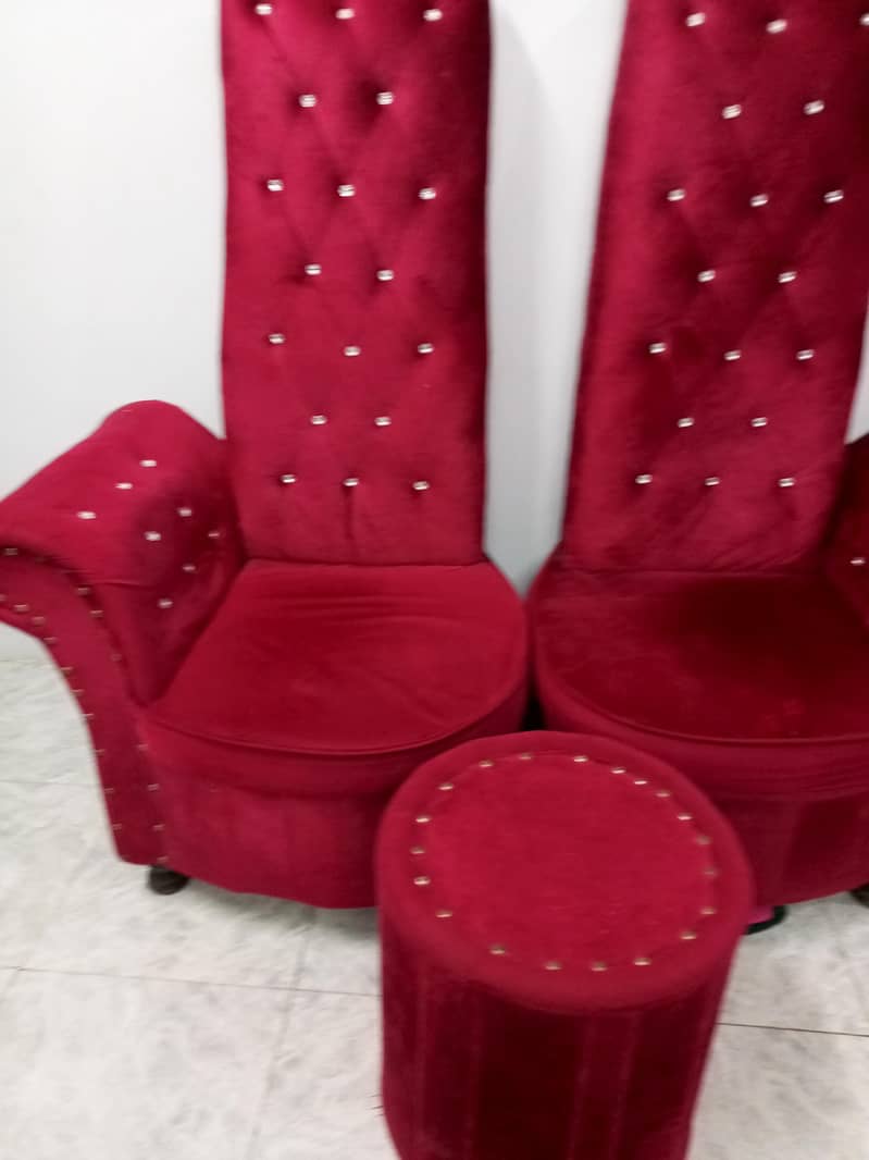 two seater high back sofa 2