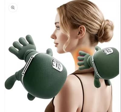 Smart Neck & Shoulder Massager with Heat – Portable Massage Device