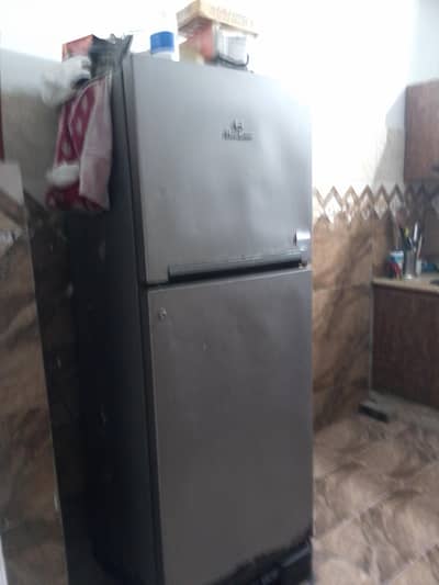 two door fridge in genuine condition with original gas.