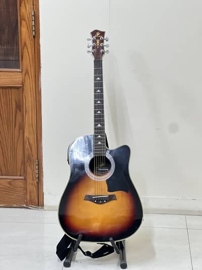 Semi Acoustic guitar (full kit)