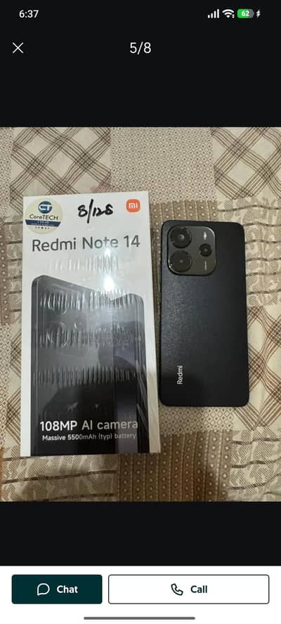 Redmi Note 14 with box