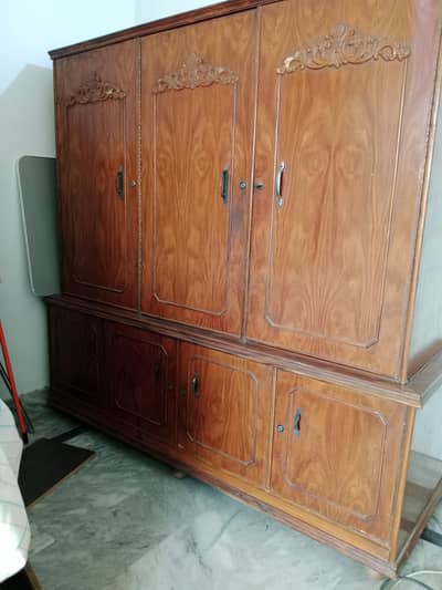 Wooden jumbo wardrobe