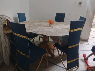 6 sitter dinning table