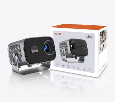 Portable android projector, 4Gb ram 64Gb memory 200” display