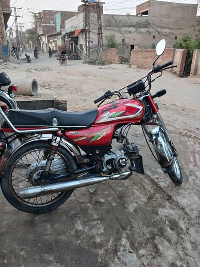 used china 70cc bike better condition 10/9