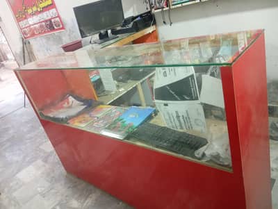 glass counter size 5/1.25/3/square foot