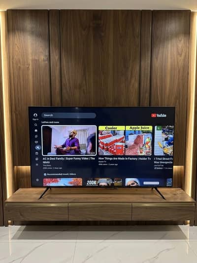 Samsung crystal UHD 4k 75 inch tv