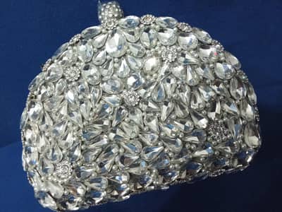 silver clutch
