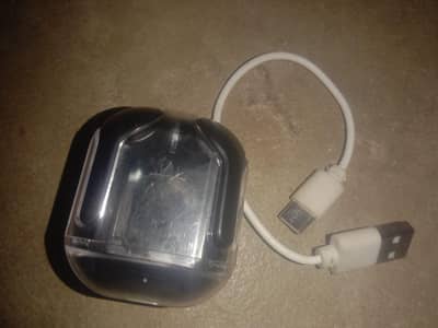 transparent Airbuds