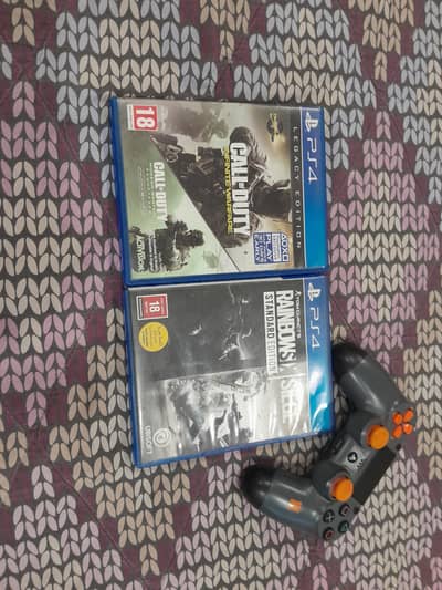 Ps4 controller and games