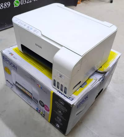 Epson printer L3156 new only 1000 page used complete box 03060920233
