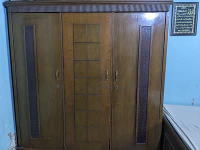 three door cupboard