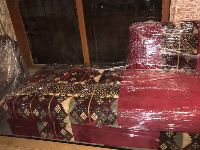 L Shaped sofa-set 4
