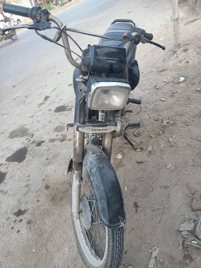 Honda Cd 70 1998 Model 1999 Registration For Sale