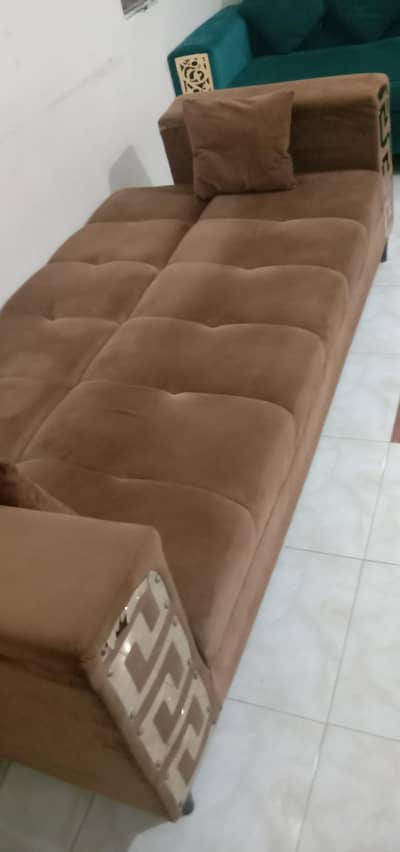 Luxury Comfy Sofa cum bed and relaxer also