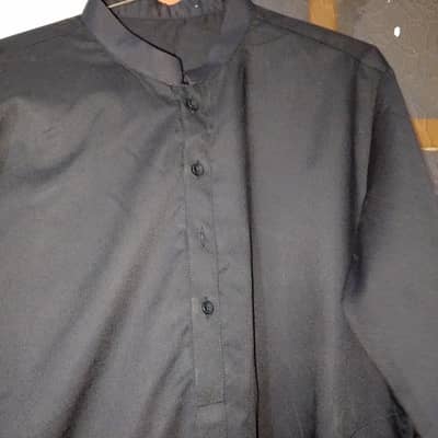 branded stitched black color full dress