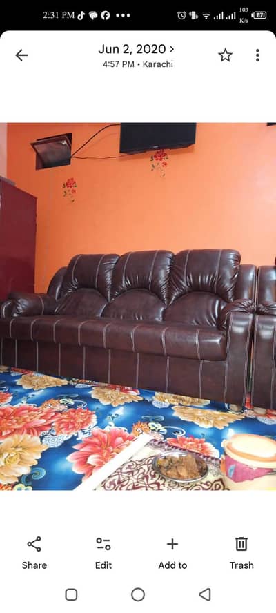 urgent sell  jambo size 7 siter sofa set  contact 03092094765