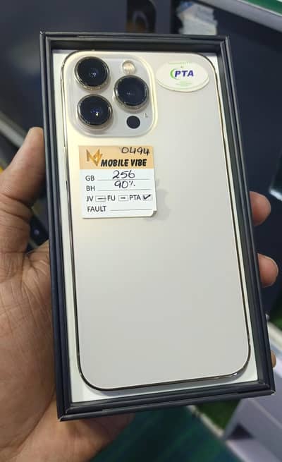Iphone 13 Pro 256GB | Official Pta Approved | Mobile & Box Available