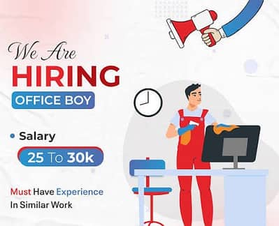 Required A Office boy (Muslim)