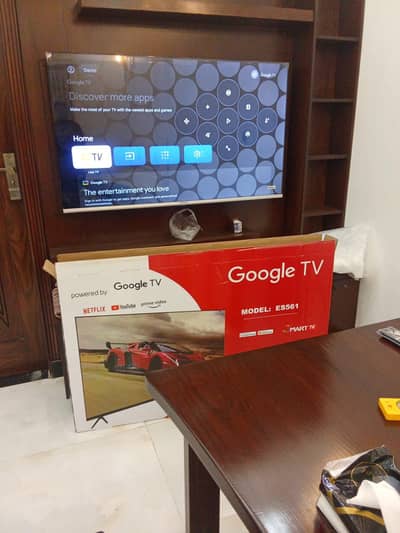 Samsung 65 inch led QLED smart 4k google os 3 year Warranty