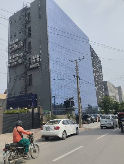Kanal Corner Commercial Building Available For Sale In Johar Town Phase 2.