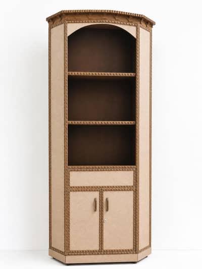 WOODEN CORNER CLOSET