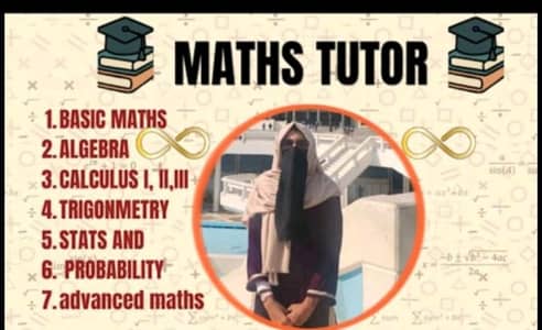 I will teach you in every grade of maths