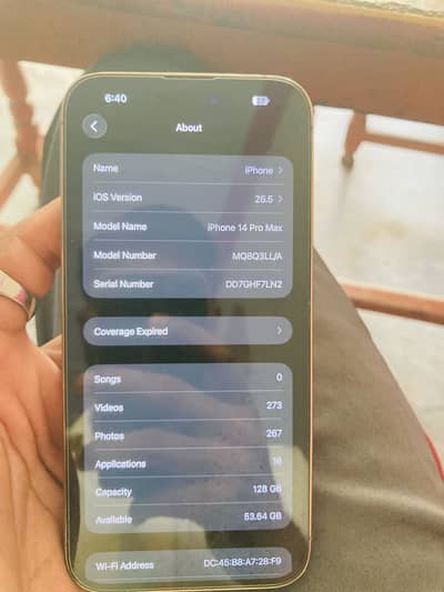 iPhone 14 Pro Max 128gb non pta