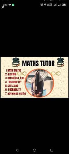 I will teach you in every grade of maths