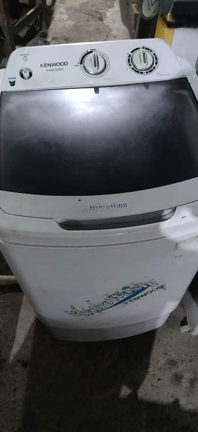Kenwood single wash Universal Double wash spin