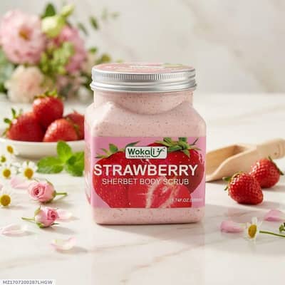 strawberry scrub